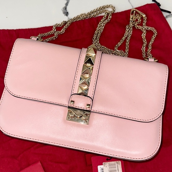 Valentino Rockstud Medium Leather Shoulder bag - Picture 3 of 14